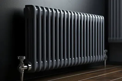 Czarne grzejniki