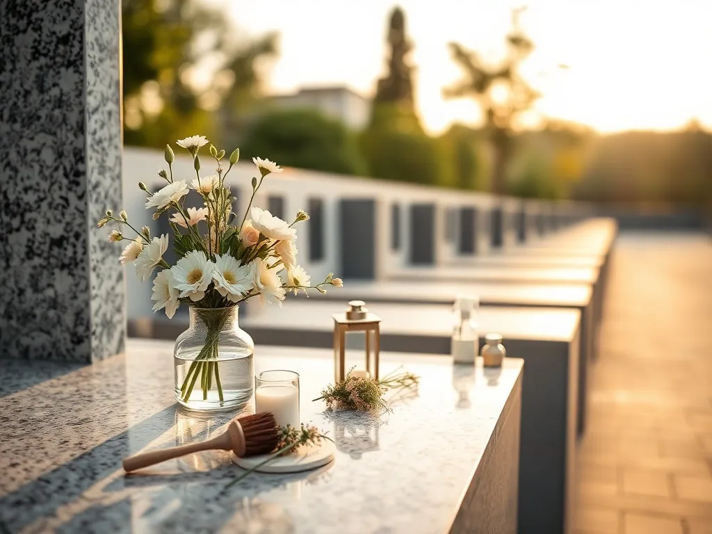 Ozdoby na kolumbarium – jak wybrać i pielęgnować dekoracje