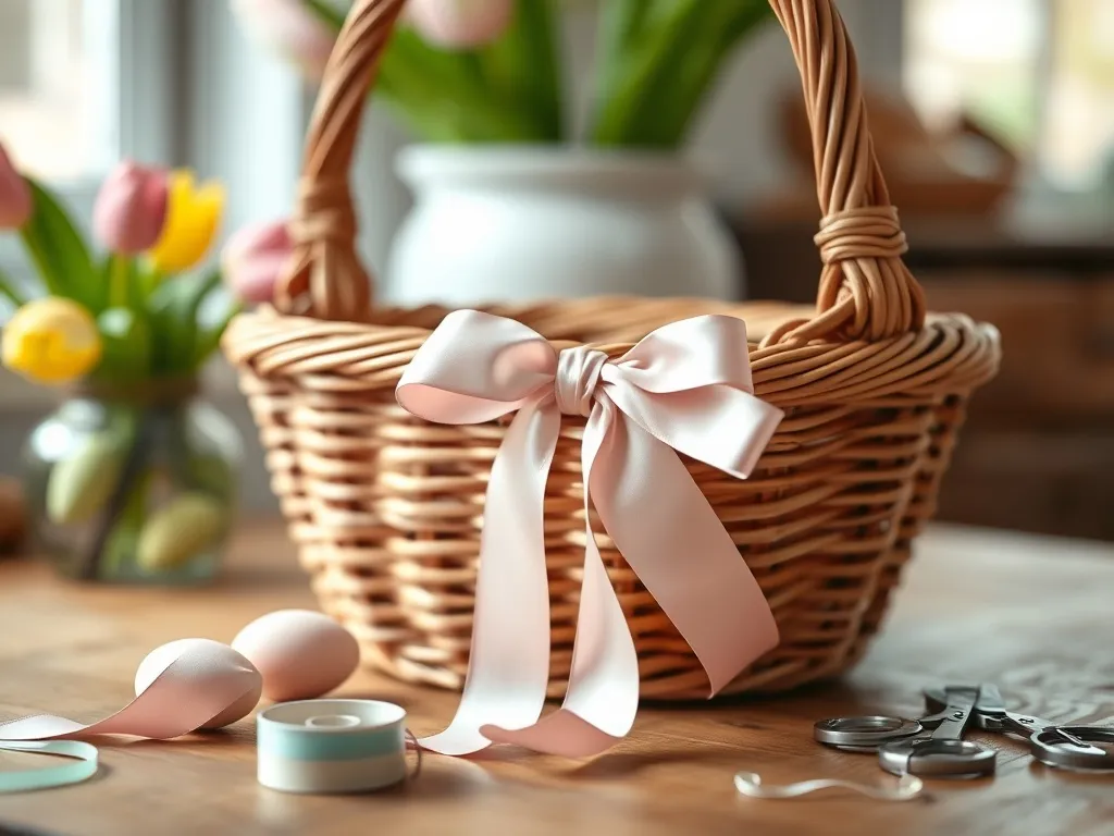 Jak ozdobić koszyczek wielkanocny wstążką? Pomysły i instrukcje