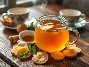 Odkryj smak orientu: jak zrobić herbatę z imbirem?