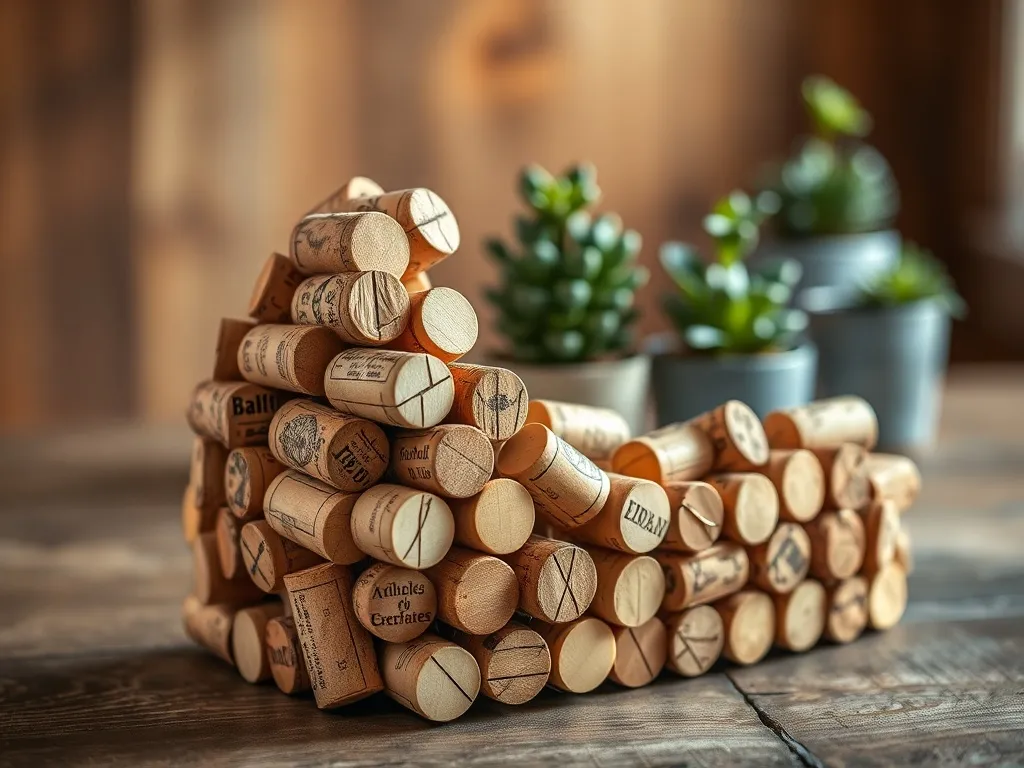Twórczy recycling: dekoracje z korków po winie