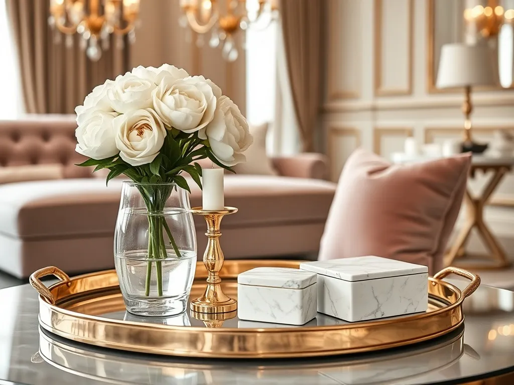 Ozdoby do salonu glamour: eleganckie pomysły i inspiracje