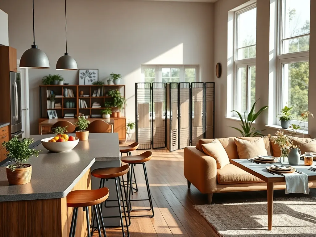 Efektowne oddzielenie kuchni od salonu: pomysły na aranżacje