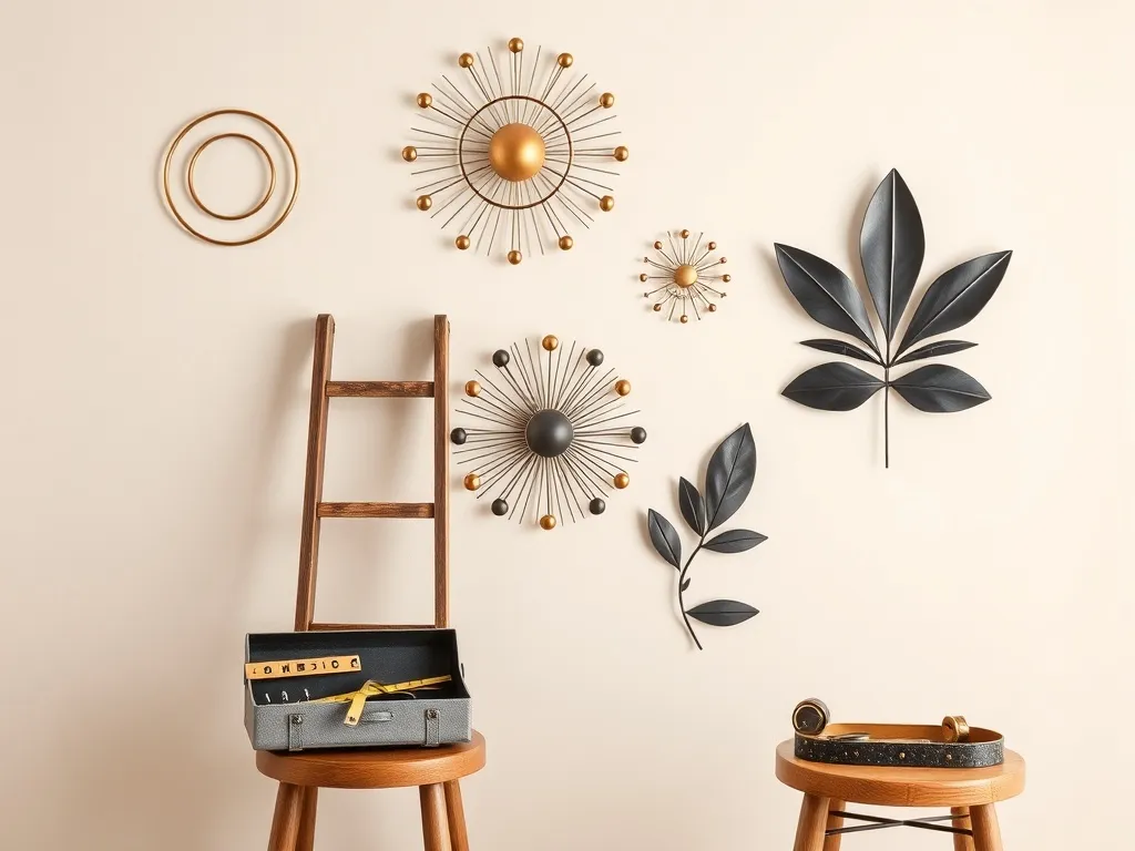 Ozdoby metalowe na ścianę - inspiracje i jak je powiesić