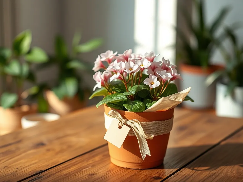 Jak udekorować kwiaty doniczkowe na prezent? Pomysły i porady