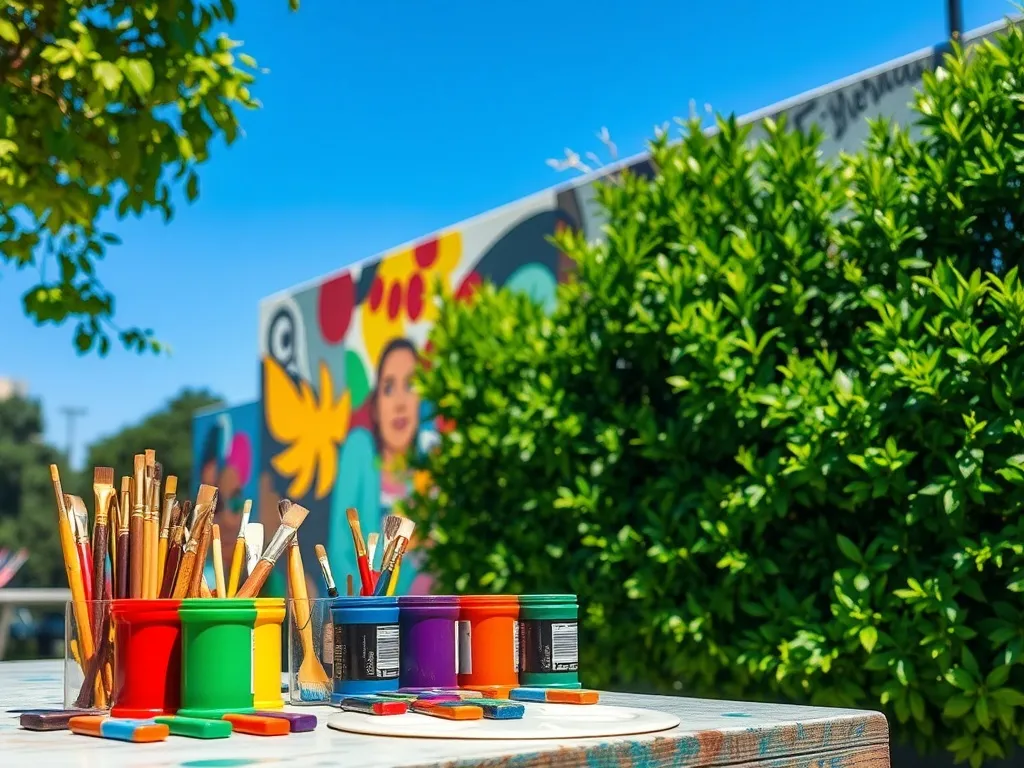 Twórcze projekty DIY: jak samemu zrobić mural?