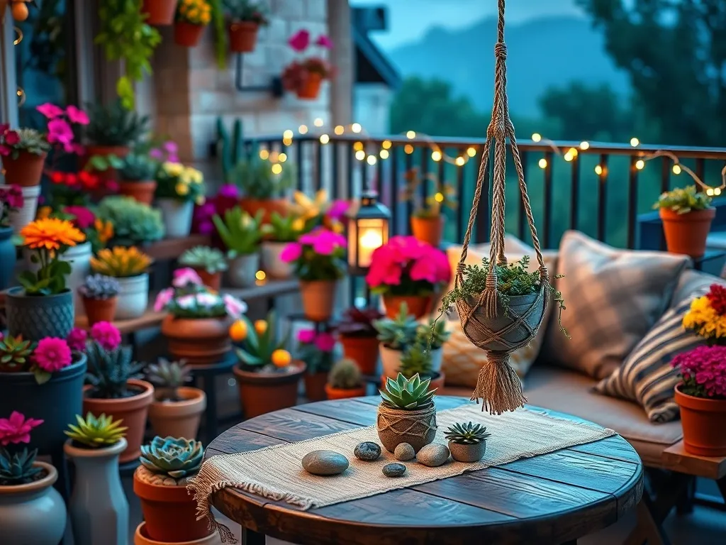 Kreatywne ozdoby na balkon: inspiracje i pomysły